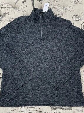 Calvin Klein Men's 1/4 Zip Casual Sweater